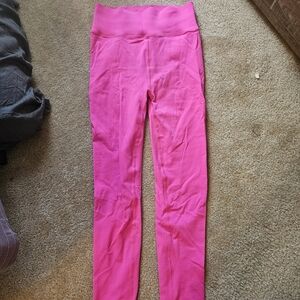 Fabletics SculptKnit Hot Pink Leggings